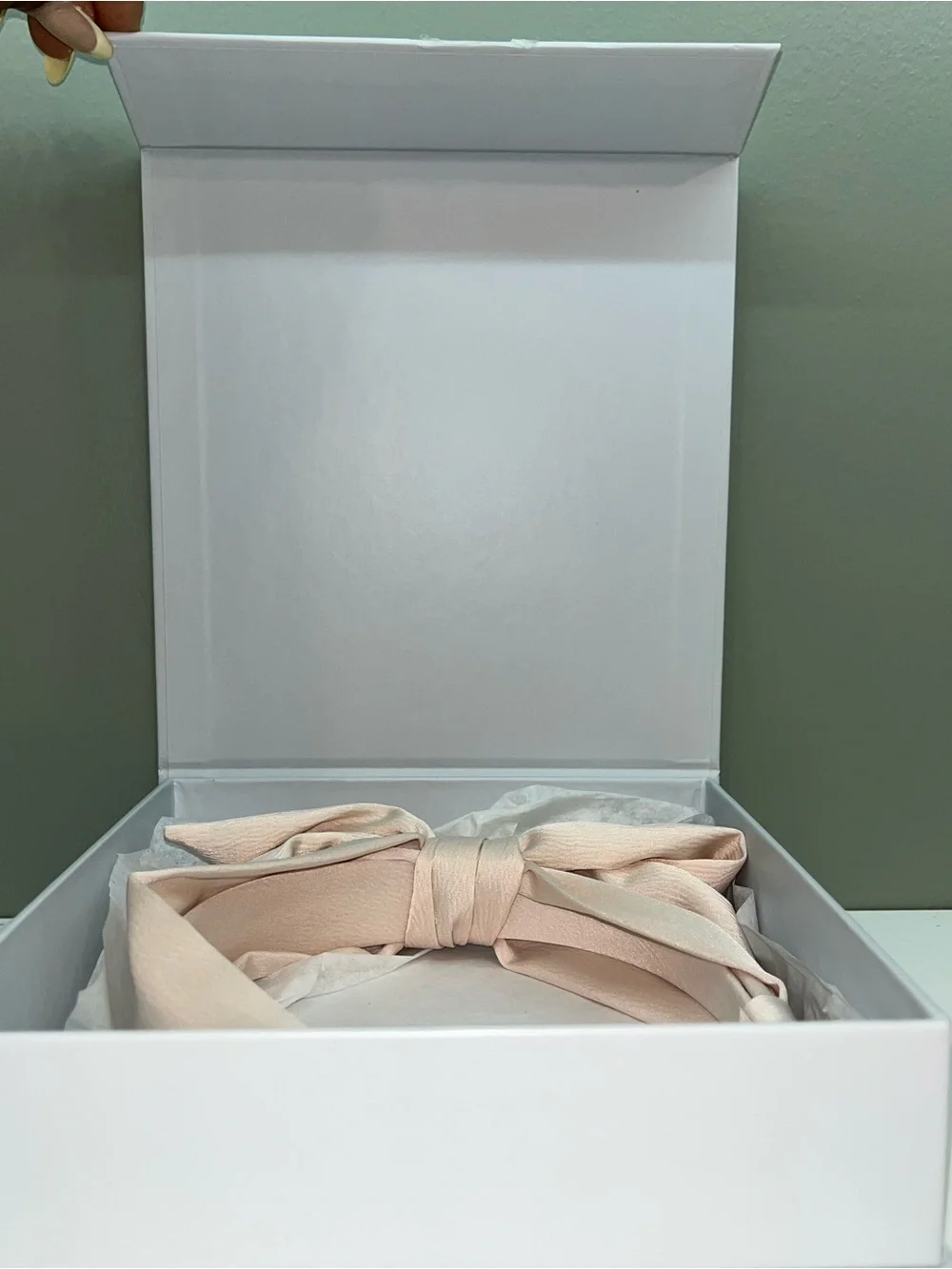 Kristin Ess Satin Headband in Blush - Kids Hair Accessory